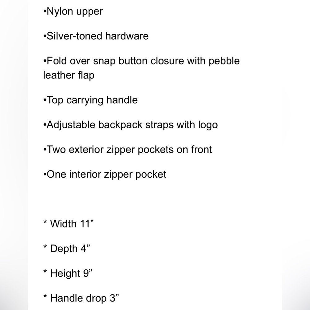 Botkier Trigger Nylon Mini Backpack - image 5